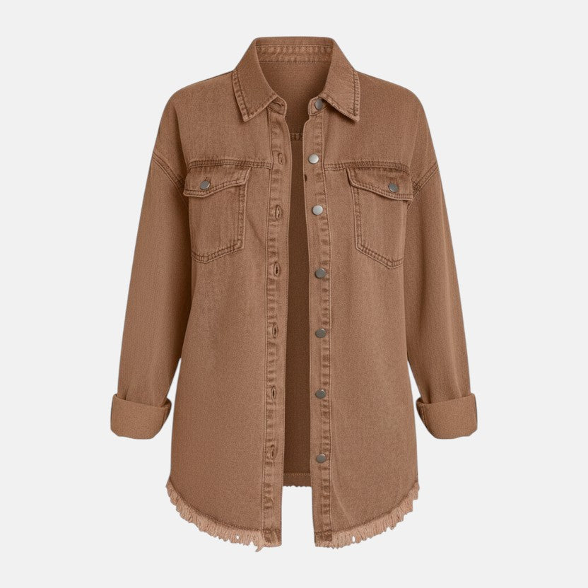 Izabela - Ponadczasowa kurtka dżinsowa na co dzień