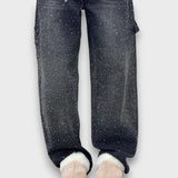 Nolene – Dżinsy z błyszczącym wykończeniem i miejskim charakterem