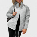 Nora - Sweter w stylu patchwork dla kobiet