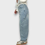 Nolene – Dżinsy z błyszczącym wykończeniem i miejskim charakterem