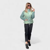 Nora - Sweter w stylu patchwork dla kobiet