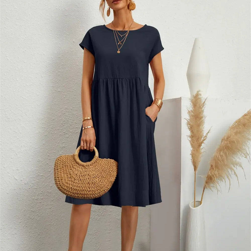 Damska Letnia Sukienka | Midi
