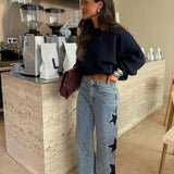 Maja | Jeansy z Gwiazdami