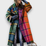 Fioren – Długi płaszcz w stylu oversize