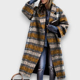 Fioren – Długi płaszcz w stylu oversize