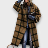 Fioren – Długi płaszcz w stylu oversize