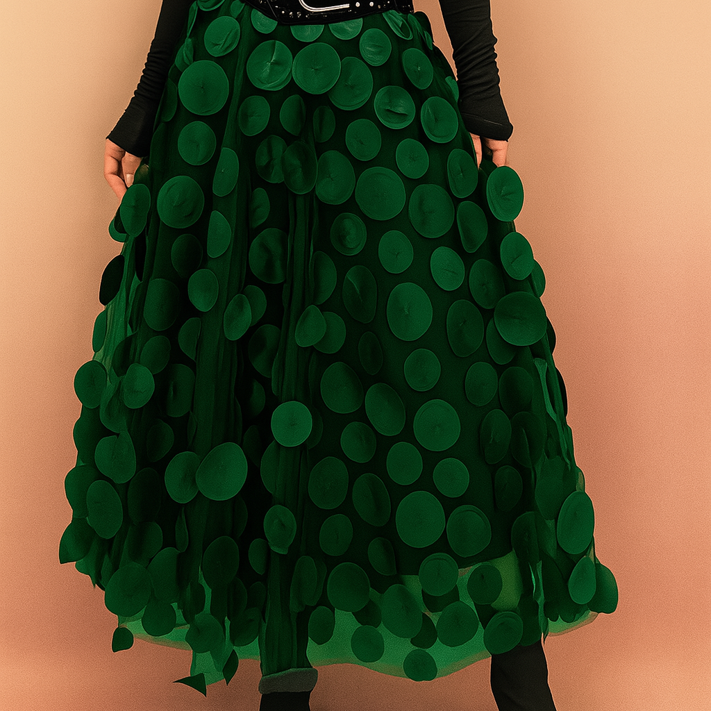 Laura | Będę estiva nera con pois