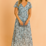 Lilia | Elegancka Kwiatowa Sukienka Midi