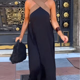 Damska Sukienka Maxi Halter | Bez Rękawów