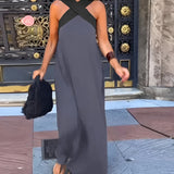 Damska Sukienka Maxi Halter | Bez Rękawów