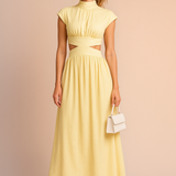 July | Elegancka Sukienka Maxi z Wycięciami