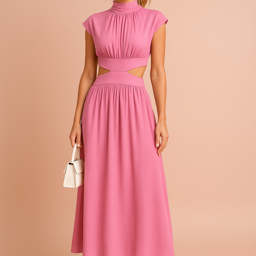 July | Elegancka Sukienka Maxi z Wycięciami