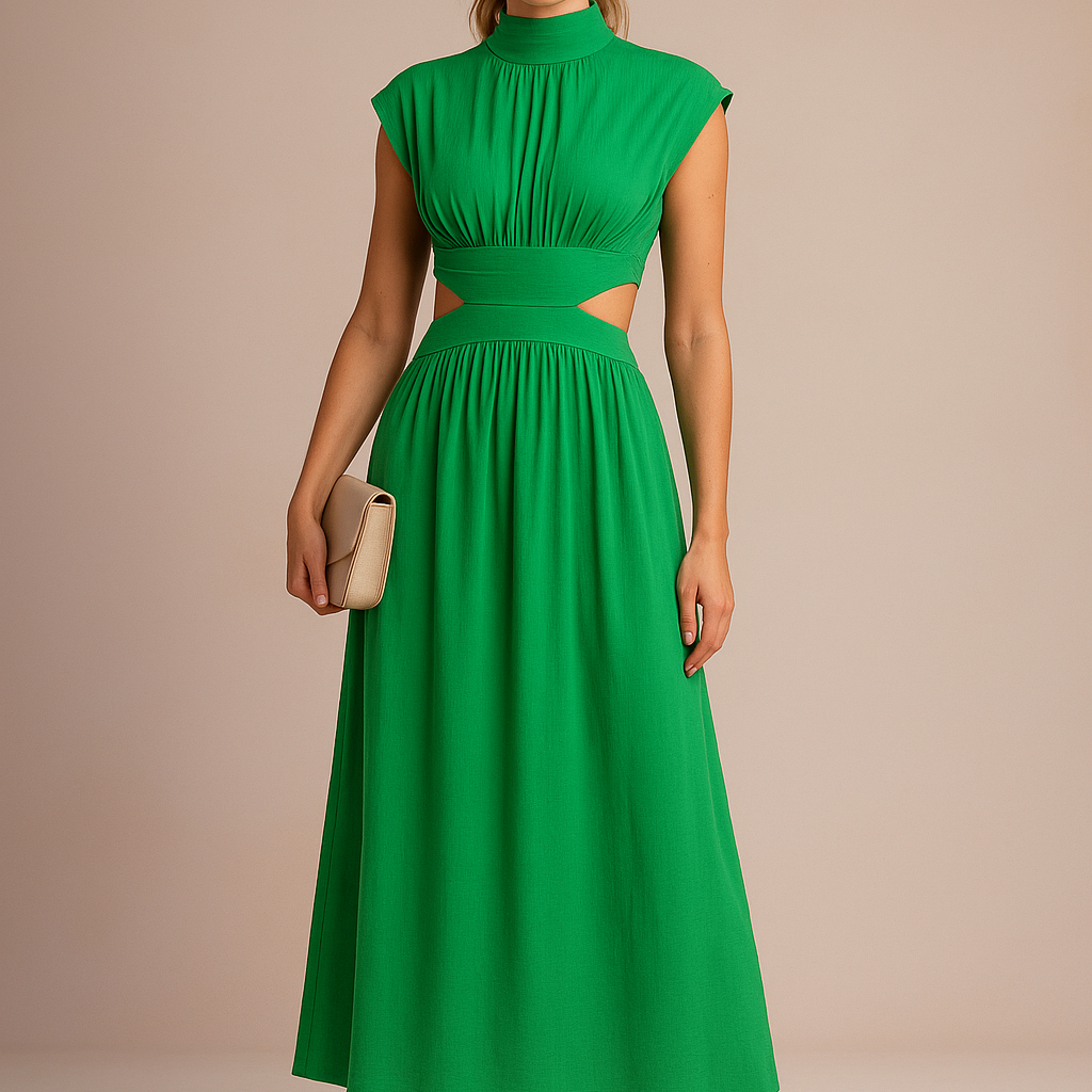 July | Elegancka Sukienka Maxi z Wycięciami