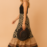 Izzy | Długa Letnia Spódnica w Stylu Retro Boho