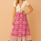 Izzy | Długa Letnia Spódnica w Stylu Retro Boho