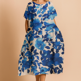 Lottie| Zwiewna Sukienka Boho w Kwiaty