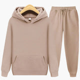 Ensemble de survêtement à capuche pour homme - Style décontracté et confortable, idéal pour le sport et la détente