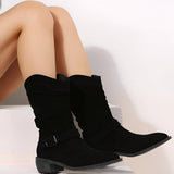 Jean – Bottes en daim synthétique