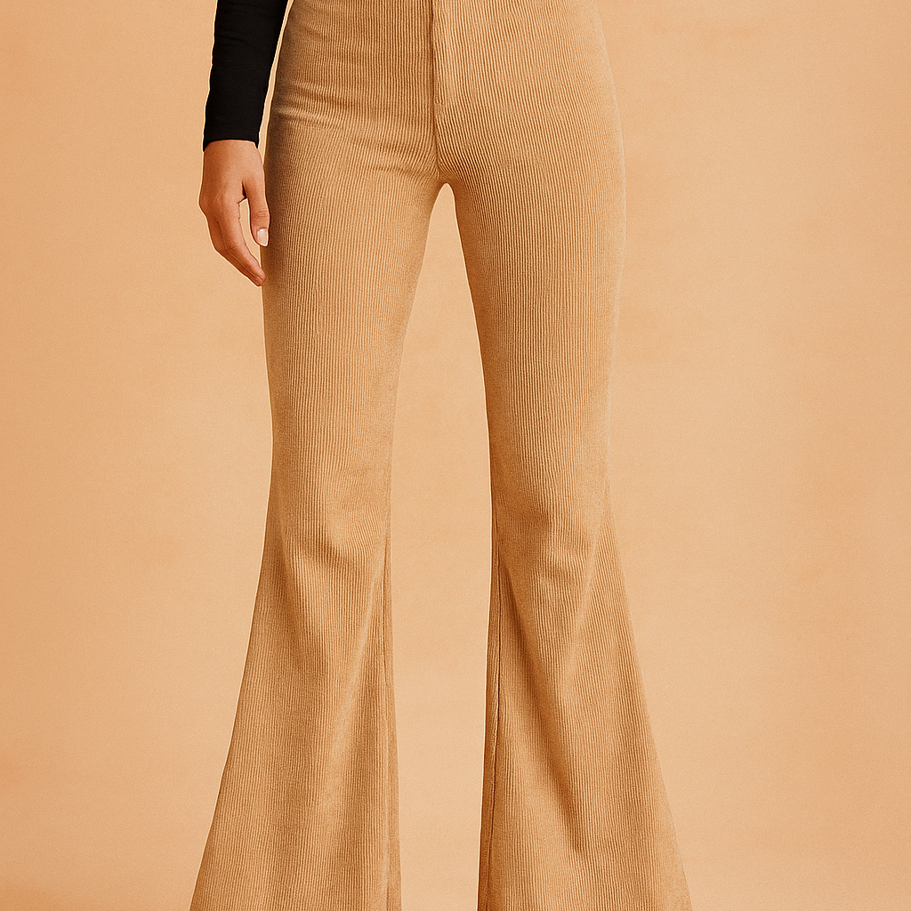 Celina | Eleganckie Spodnie Z Dzwonami