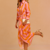 Elżbieta | Elegancki Dwuczęściowy Look z Kopertową Górą