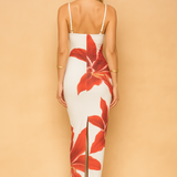Amber | Sukienka Damska z Kwiatowym Wzorem Bodycon