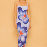 Amber | Sukienka Damska z Kwiatowym Wzorem Bodycon