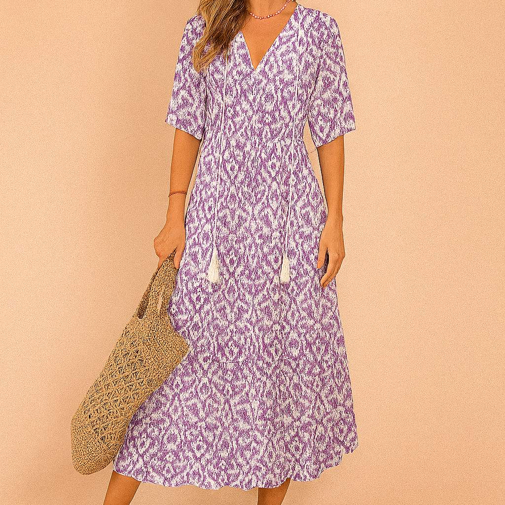 RUBY | Letnia Sukienka Maxi