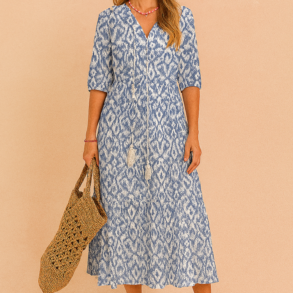 RUBY | Letnia Sukienka Maxi