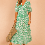 RUBY | Letnia Sukienka Maxi