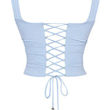 Sarah – Ensemble Corset et Jupe Longue en Brun