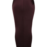 Sarah – Ensemble Corset et Jupe Longue en Brun