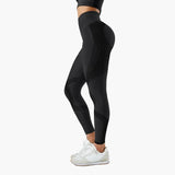 Legging femme seamless gainant anti-cellulite pour sport et fitness - compression sculptante