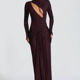 Bronisława | elegancka sukienka maxi