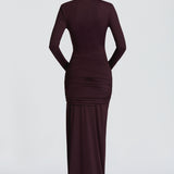 Bronisława | elegancka sukienka maxi