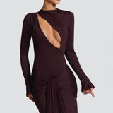 Bronisława | elegancka sukienka maxi