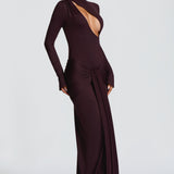 Bronisława | elegancka sukienka maxi