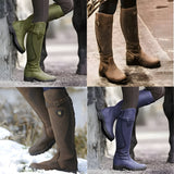 Bottes imperméables légères femme style équestre pour extérieur et quotidien