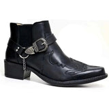 Isaac – Bottes en motard style cowboy